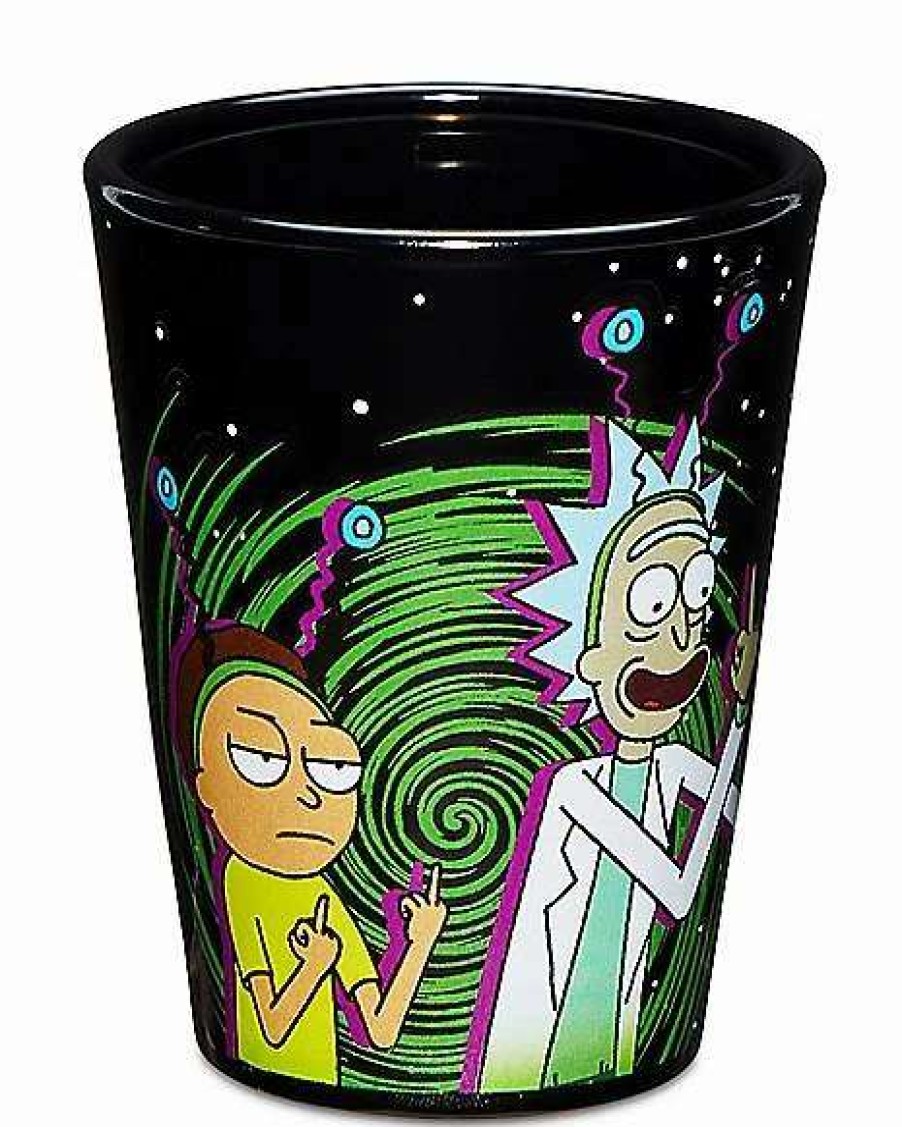 Rick And Morty * Best Reviews Of Peace Among Worlds Rick And Morty Shot Glass 2 Oz. Multi-Color