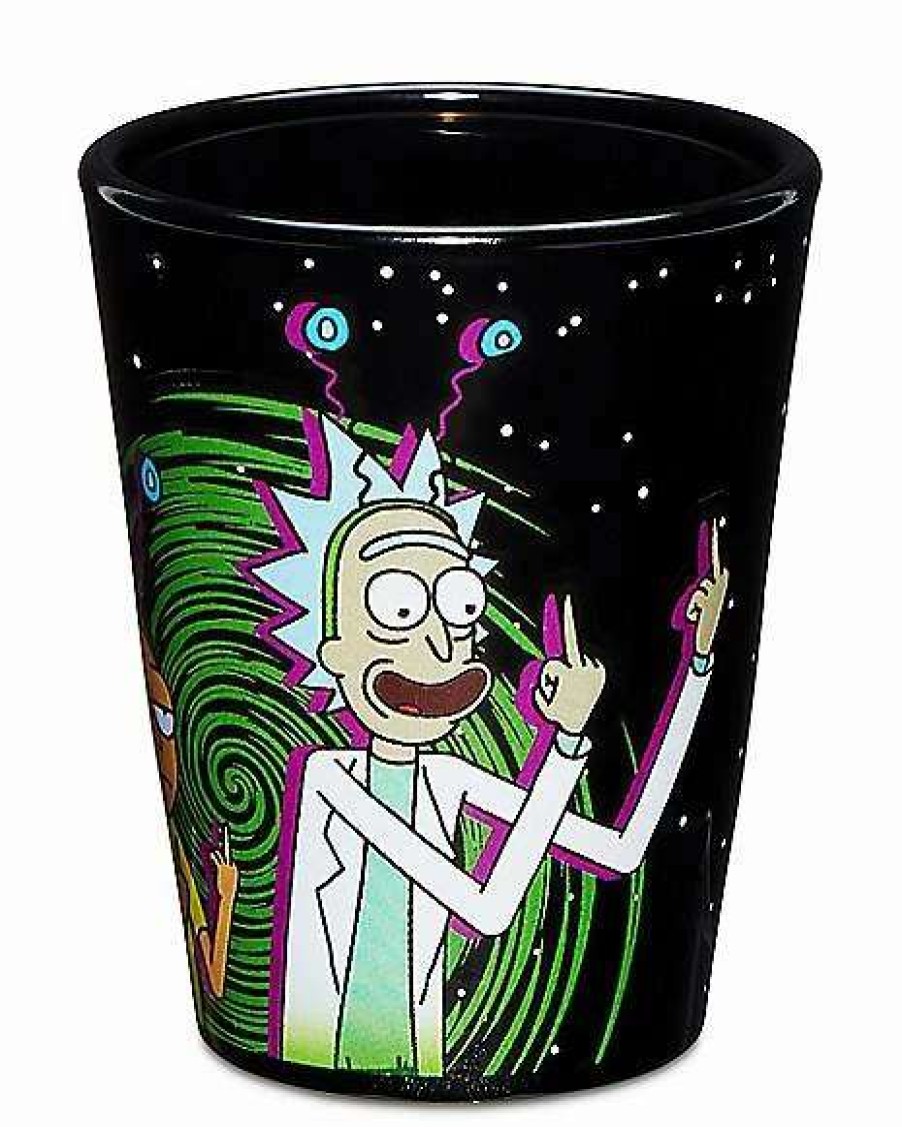 Rick And Morty * Best Reviews Of Peace Among Worlds Rick And Morty Shot Glass 2 Oz. Multi-Color