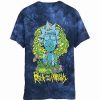 Rick And Morty * Discount Ricktanical T Shirt Rick And Morty Tie Dye