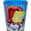 Spongebob * Cheap Spongebob Squarepants Meme Shot Glass 2 Oz. Nickelodeon Blue