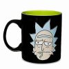 Rick And Morty * Cheap Rick Before And After Coffee Mug 20 Oz. Rick And Morty Black