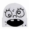 Spongebob * Buy Doodlebob Cuffed Beanie Hat Spongebob Squarepants White