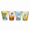 The Simpsons * Outlet Multi-Pack Simpsons Character Shot Glasses 4 Pack 1.5 Oz. Multi-Color