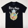 Rick And Morty * Deals Wheel Of Better Things T Shirt Rick And Morty Black