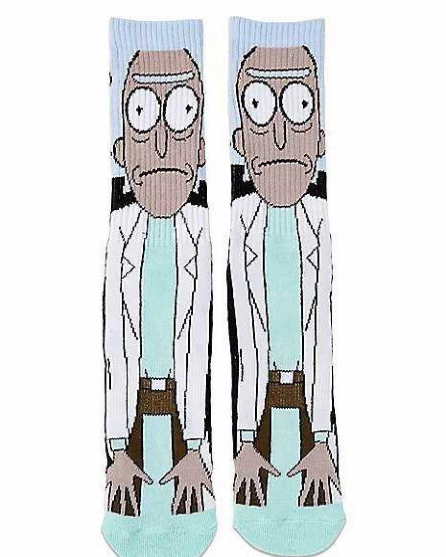 Rick And Morty * Buy Rick Sanchez Crew Socks Rick And Morty Multi-Color