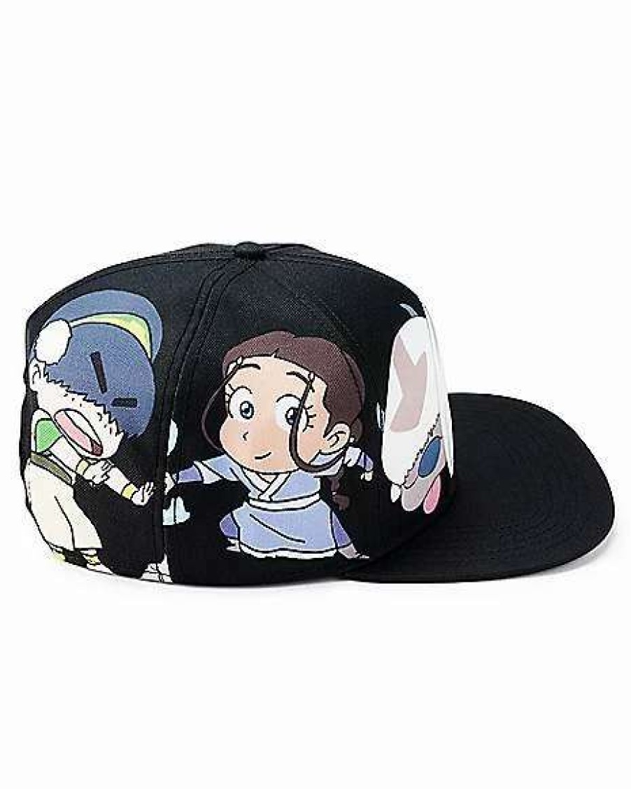 Nickelodeon * Flash Sale Chibi Avatar Snapback Hat Black