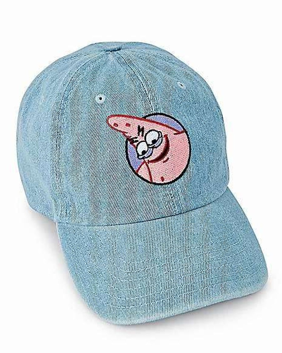 Spongebob * Outlet Patrick Dad Hat Spongebob Squarepants Light Blue