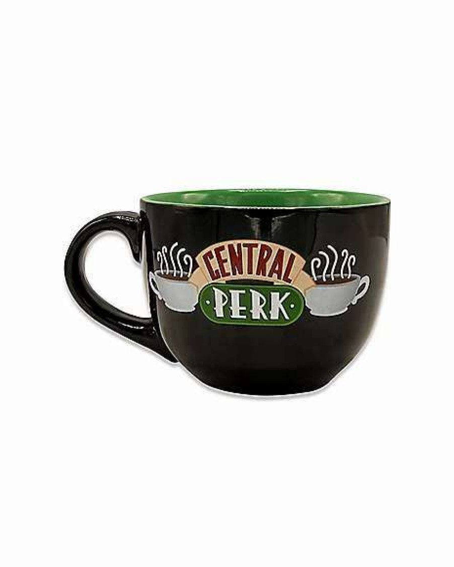 Friends * Outlet Central Perk Soup Mug 24 Oz. Friends Black