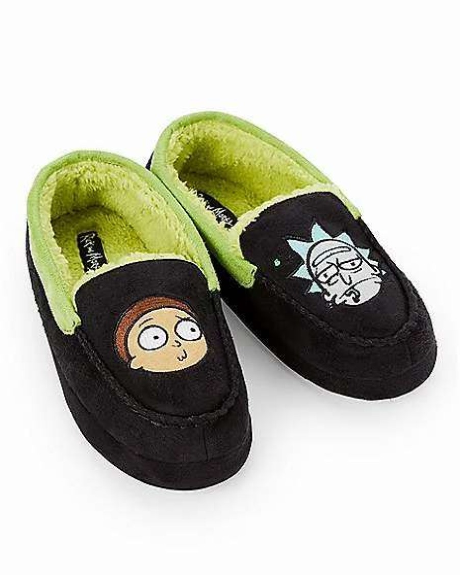 Rick And Morty * Best Pirce Rick And Morty Slippers Black