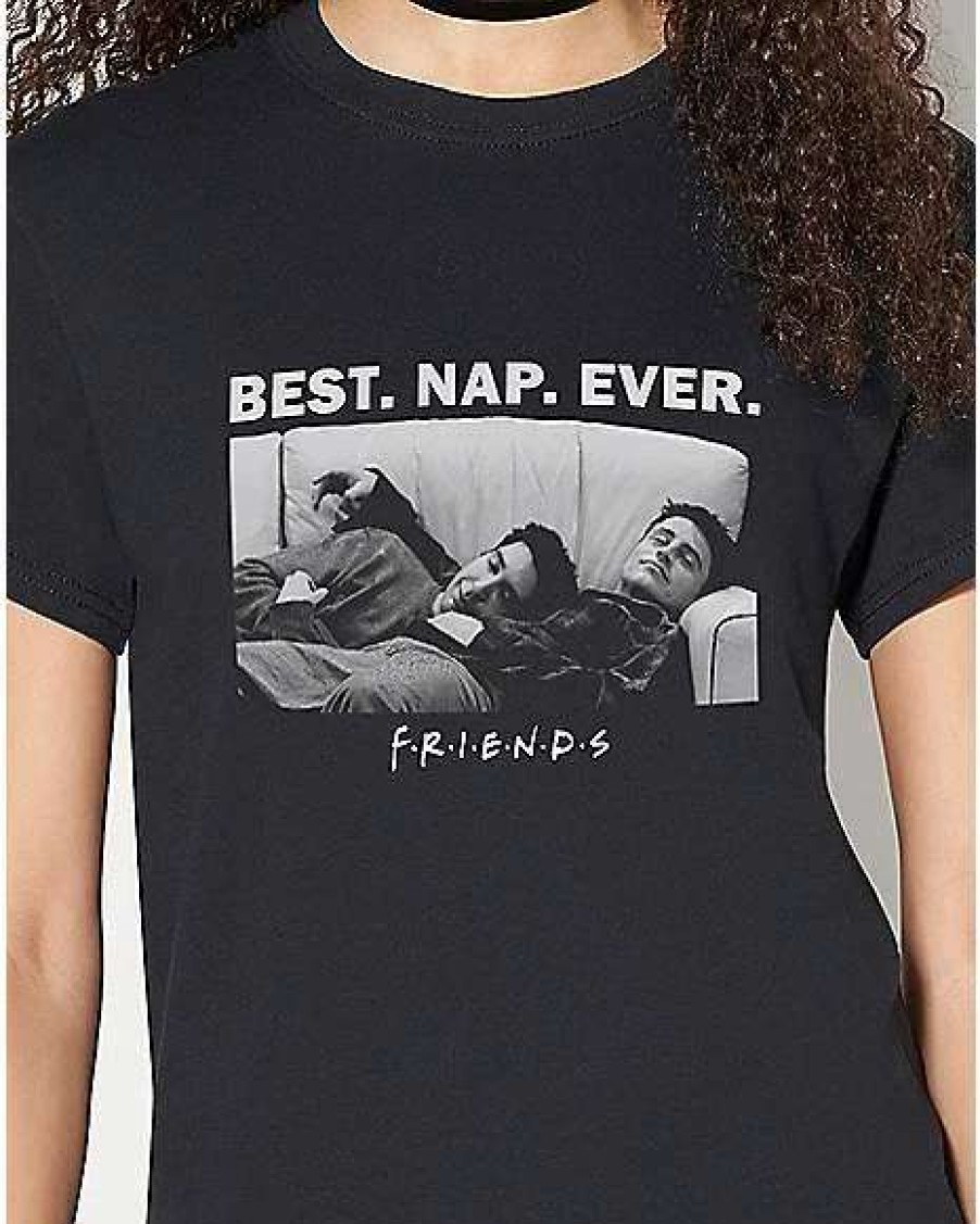 Friends * Brand New Best Nap Ever T Shirt Friends Black