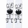 Spongebob * Cheap 360 Doodlebob Crew Socks Spongebob Squarepants White