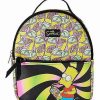 The Simpsons * Buy Trippy Bart Simpson Mini Backpack The Simpsons Multi-Color