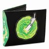 Rick And Morty * Best Deal Middle Finger Wallet Rick And Morty Black