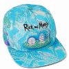 Rick And Morty * Cheapest Tie Dye Rick And Morty Snapback Hat Multi-Color