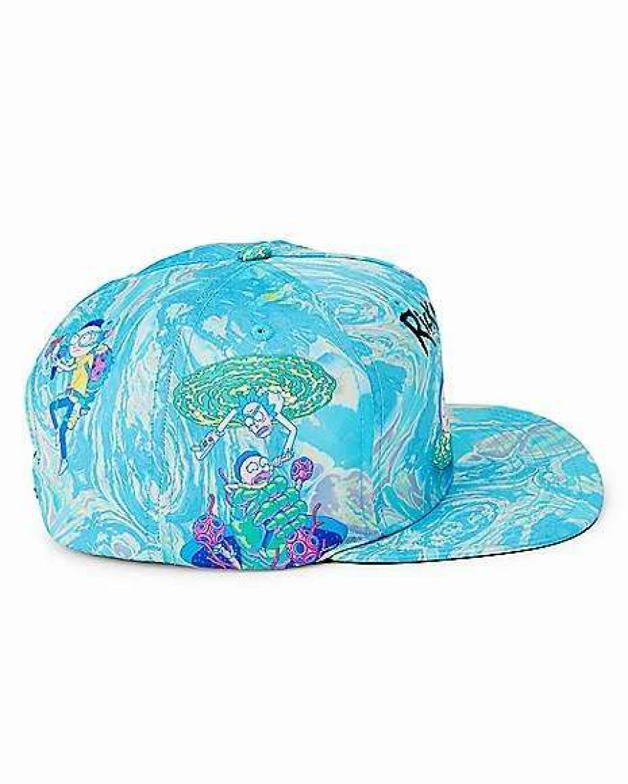 Rick And Morty * Cheapest Tie Dye Rick And Morty Snapback Hat Multi-Color