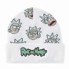 Rick And Morty * Flash Sale Faces Rick And Morty Beanie Hat White