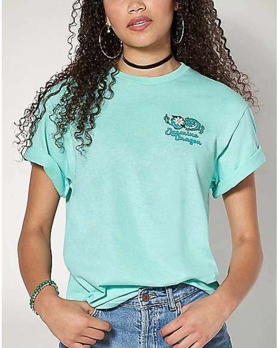 Nickelodeon * Outlet Jasmine Dragon T Shirt Avatar Green