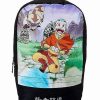 Nickelodeon * Discount Aang And Appa Backpack Avatar The Last Airbender Black