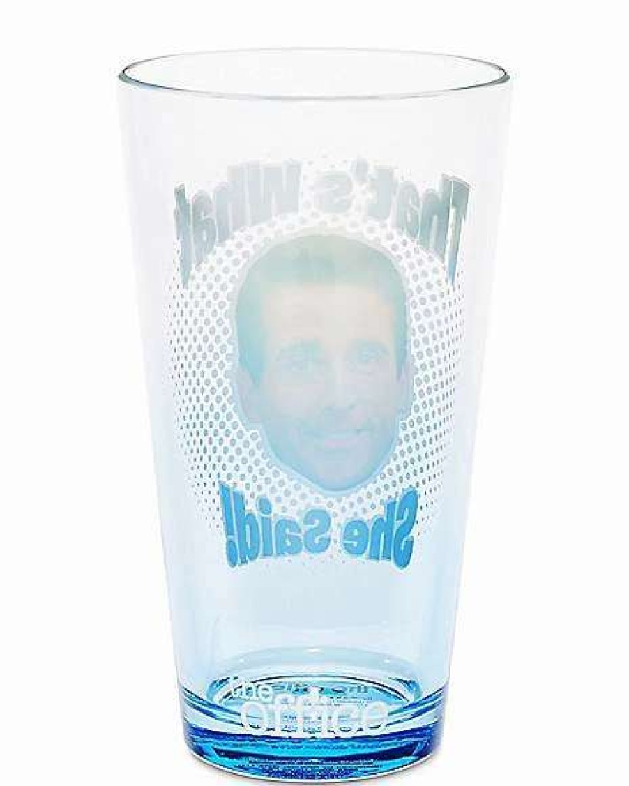 The Office * New That'S What She Said Michael Scott Pint Glass 16 Oz. The Office Multi-Color