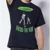 Rick And Morty * Brand New Avoid The Void T Shirt Rick And Morty Black