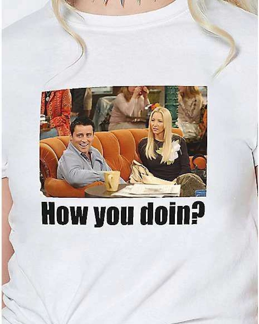 Friends * Cheap How You Doin T Shirt Friends White