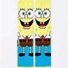 Spongebob * Flash Sale 360 Spongebob Crew Socks Nickelodeon Yellow