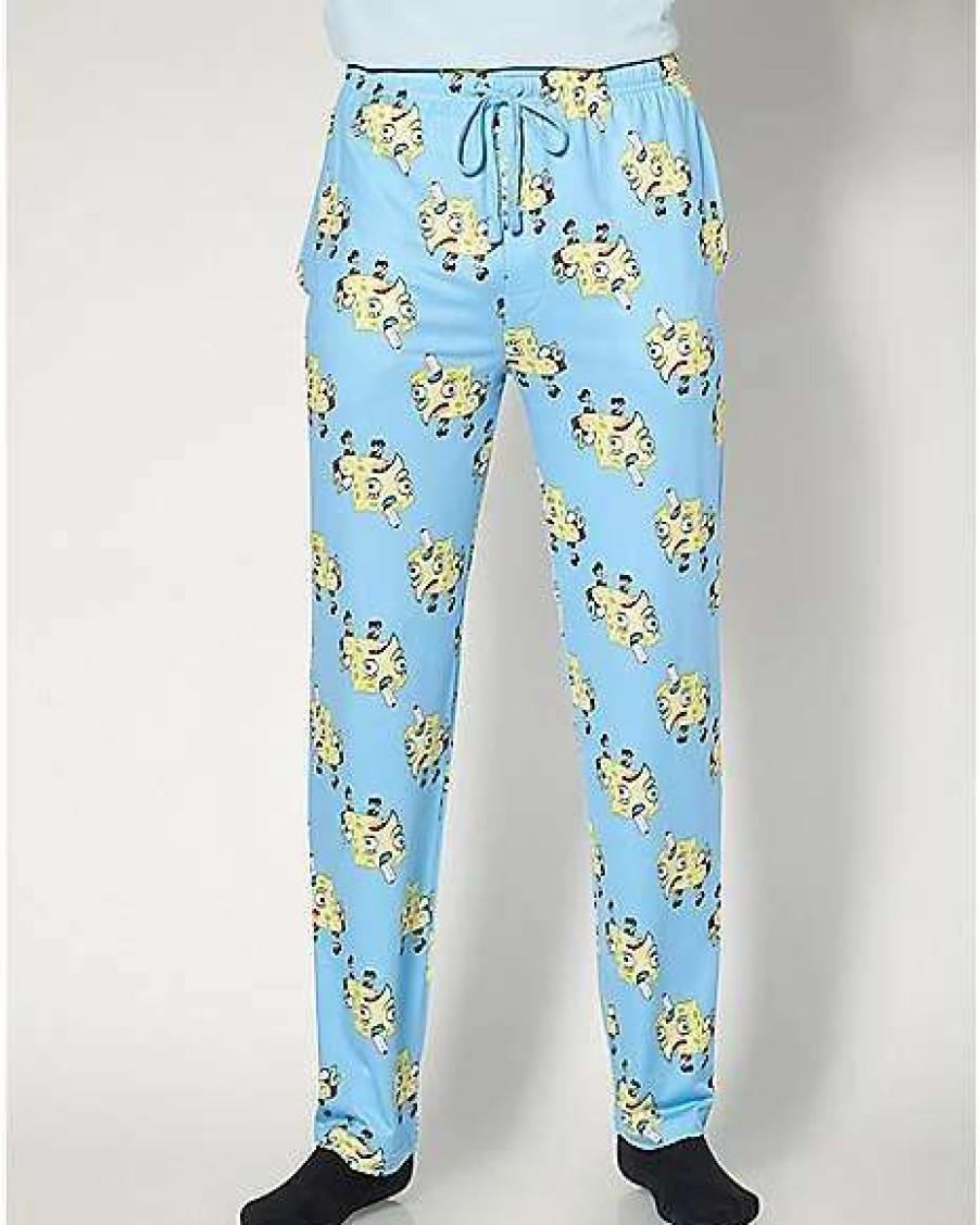 Spongebob * Best Deal Spongebob Squarepants Lounge Pants Blue