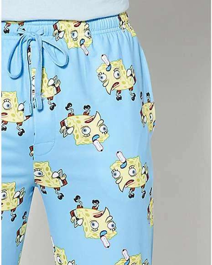 Spongebob * Best Deal Spongebob Squarepants Lounge Pants Blue