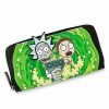 Rick And Morty * Brand New Portal Gun Zip Wallet Rick And Morty Blue