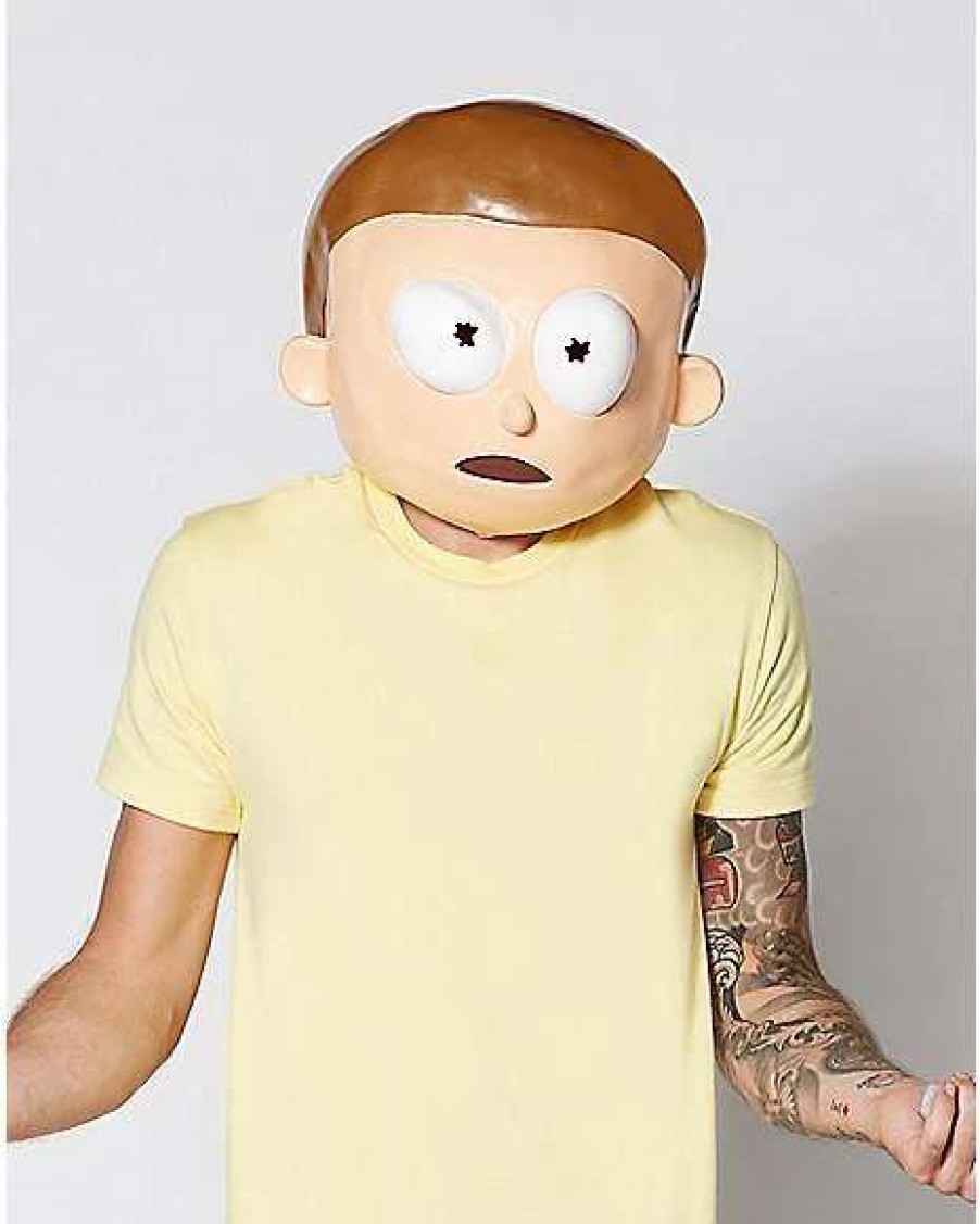 Rick And Morty * Cheap Morty Full Mask Rick And Morty Tan