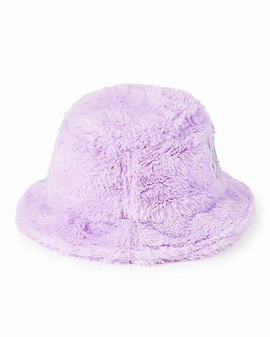 Bratz * Hot Sale Furry Bratz Bucket Hat Purple