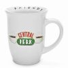 Friends * Best Pirce Wide Lip Central Perk Coffee Mug 16 Oz. Friends White