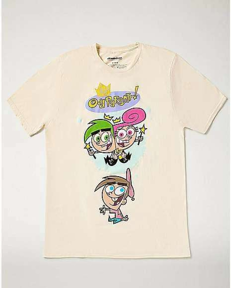 Nickelodeon * Best Pirce Fairly Odd Parents T Shirt Tan